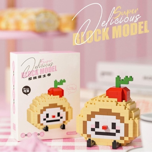 Super Delicious Block Model - Swiss Roll- NWT measurement in pic collect em all - Picture 1 of 4